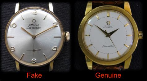 spotting fake vintage omega dials|old omega watch identification.